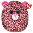 Squish-A-Boos Leopard Lainey Pink 14 inch