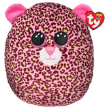 Squish-A-Boos Leopard Lainey Pink 14 inch