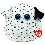 TY Squish A Boos Dog Fetch White 14 Inches