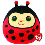 Squish-A-Boos Lady Bug Izzy Red/Black 14 inch