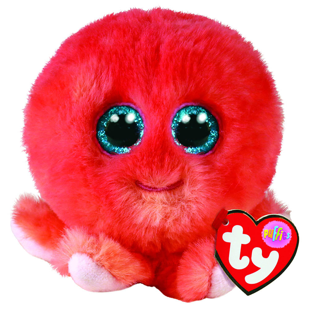TY - Puffies Octopus Sheldon Coral