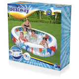 Bestway Elliptical Pool 7'6" X 60" X 20"/2.29M X 1.52M X 51CM