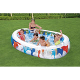 Bestway Elliptical Pool 7'6" X 60" X 20"/2.29M X 1.52M X 51CM