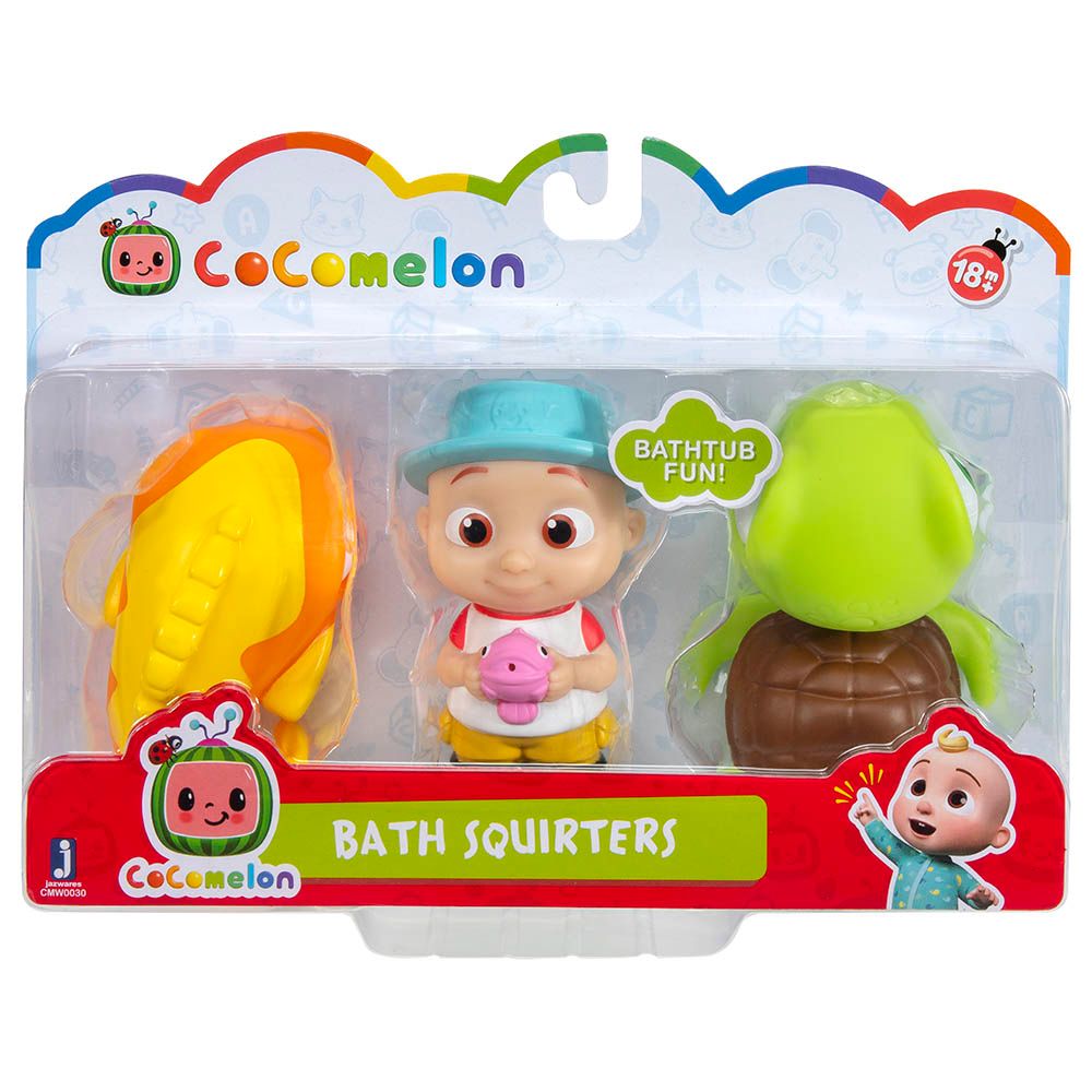 Cocomelon Bath Squirters Set Assortment