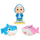 Cocomelon Bath Squirters Set Assortment