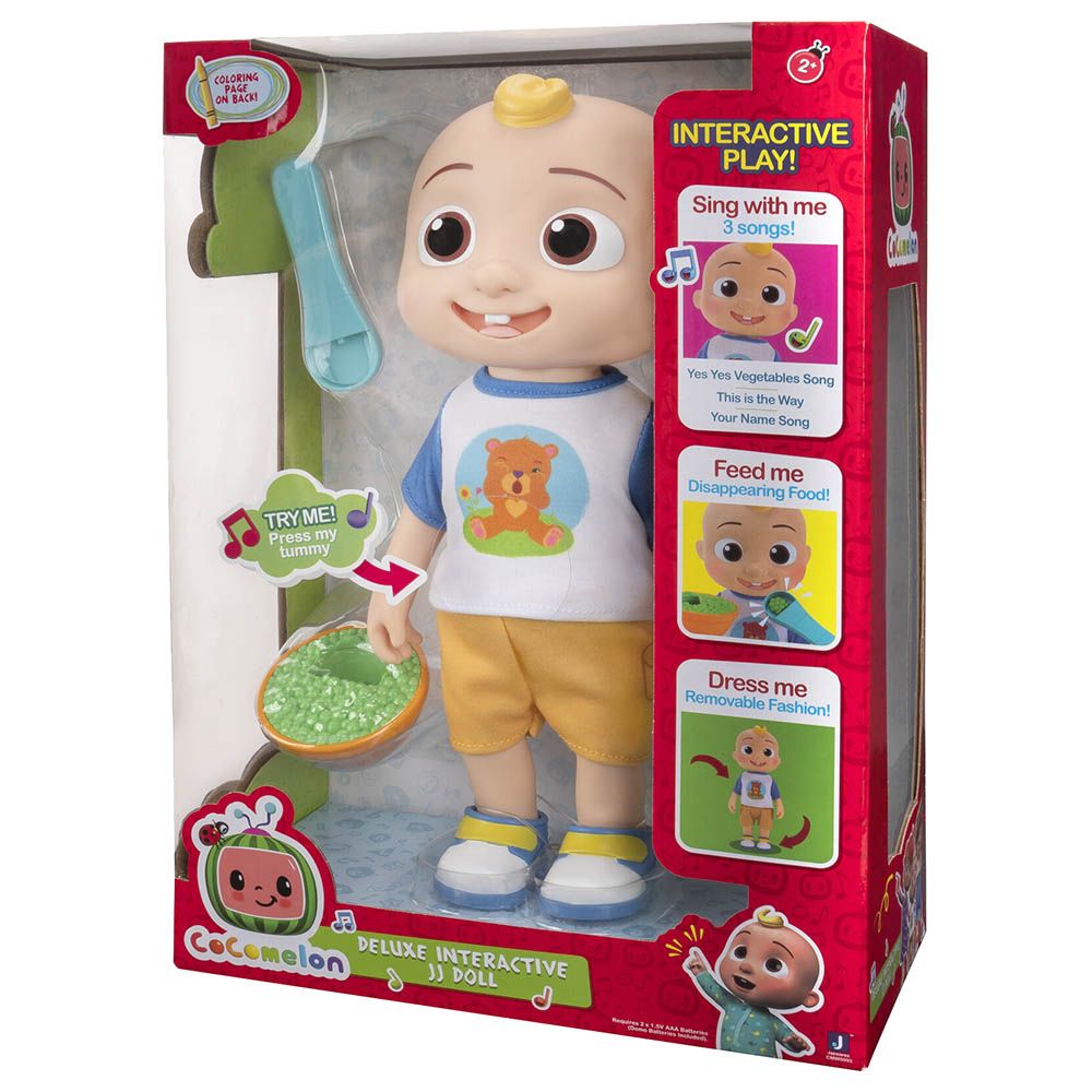 Cocomelon Deluxe Interactive JJ Doll