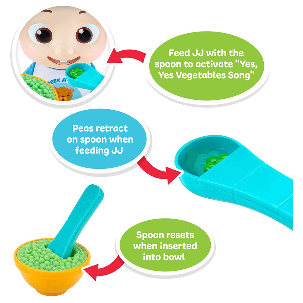 Cocomelon Deluxe Interactive JJ Doll