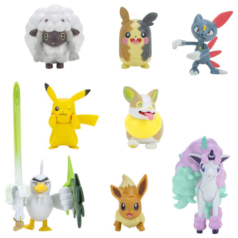 Pokemon Battle Figure 8 Multi-Pack