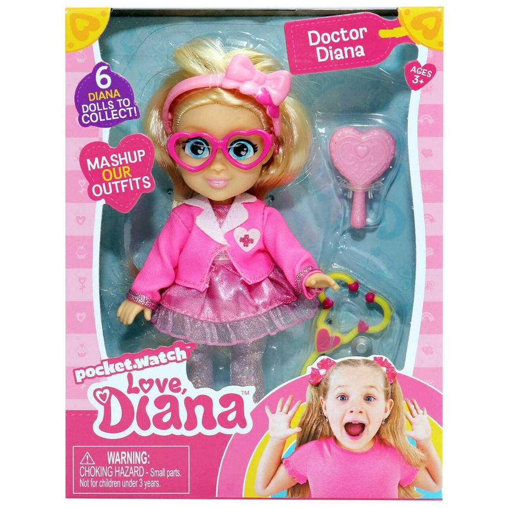 Love Diana Doctor Diana 6-Inch Doll