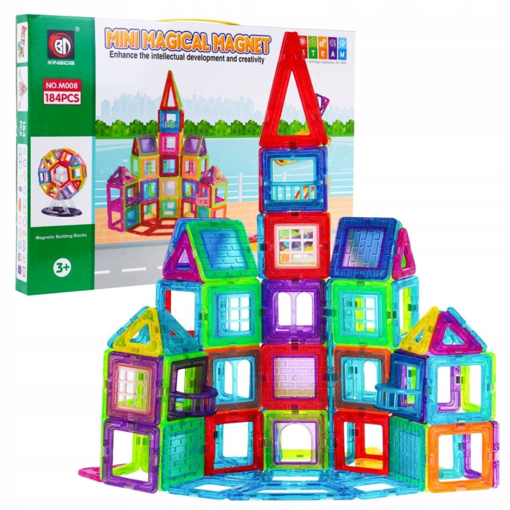Xinbida Mini Magical Magnets 184 pcs