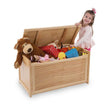 Melissa & Doug Wooden Toy Chest - Honey  Image#1