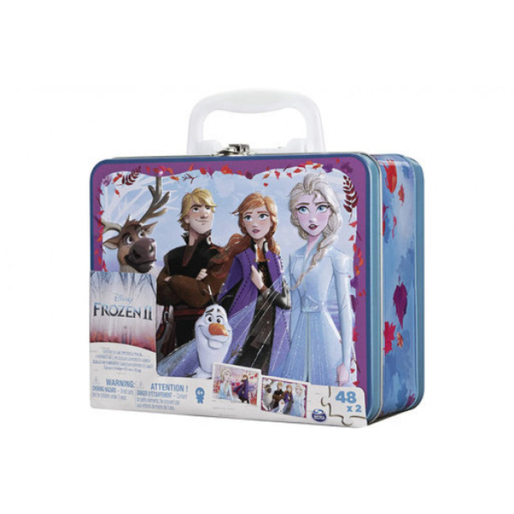 Puzzle DIS Frozen2 Tin w/HandleLent Lrg  Image#1