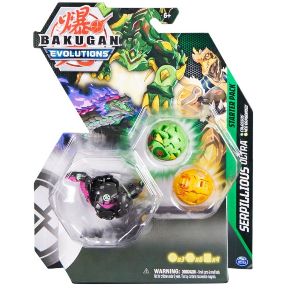 Bakugan Evolutions Starter Pack S4 Assorted
