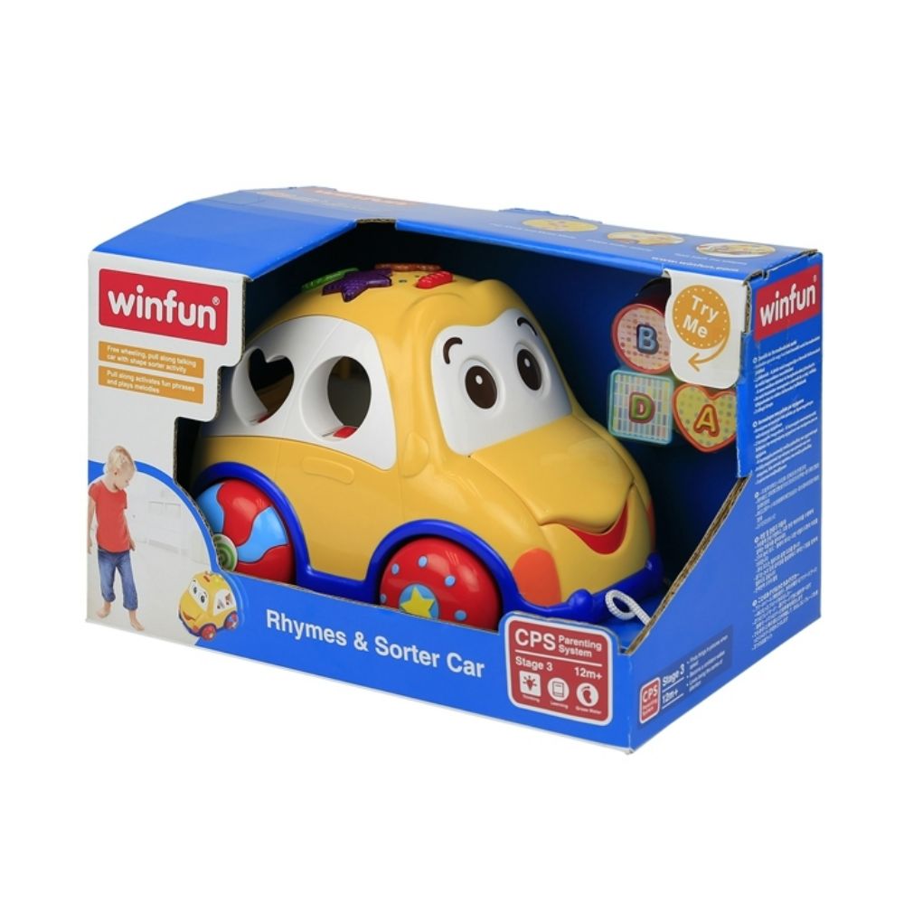 Winfun Rhymes & Sorter Car Winfun Rhymes & Sorter Car