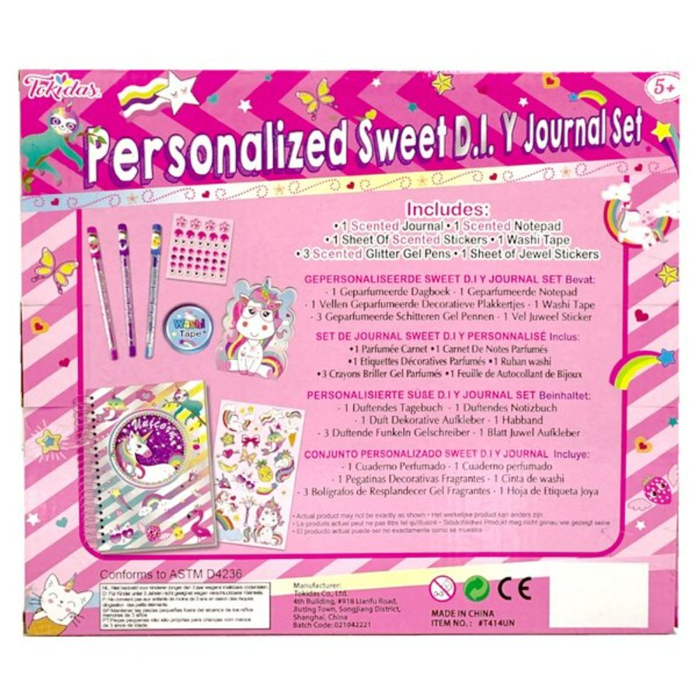 Tokidas Personalized Sweet DIY Journal Set