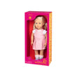 Our Generation Doll with Overall Dress Naty