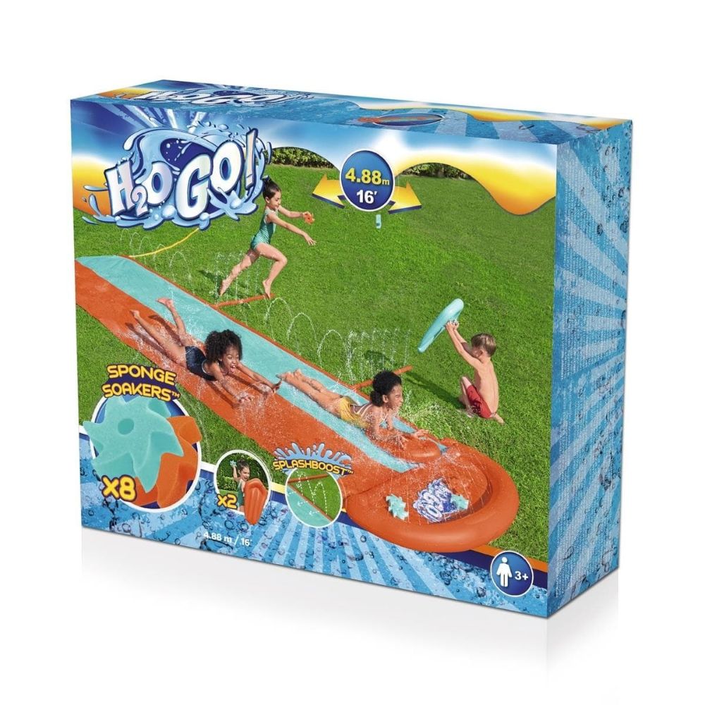 Bestway 4 88m Sponge Soakers Double Slide