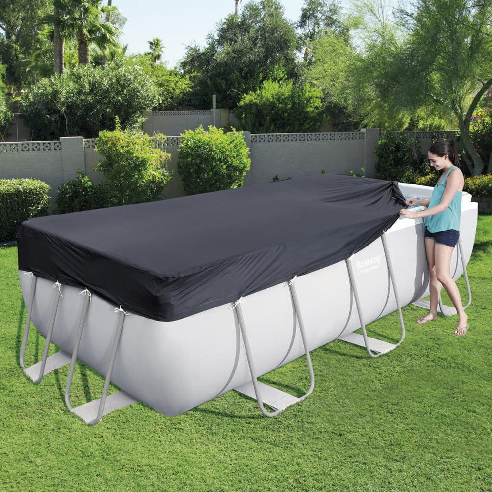 Bestway Flowclear™ Pool Cover 3.96m x 1.85cm Bestway Flowclear™ Pool Cover 3.96m x 1.85cm