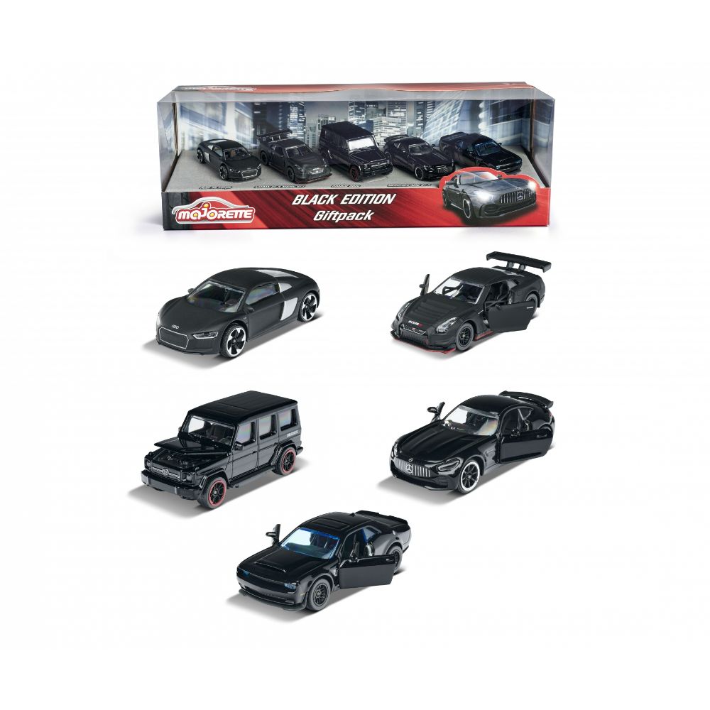 Majorette Black Edition 5 Pieces Giftpack