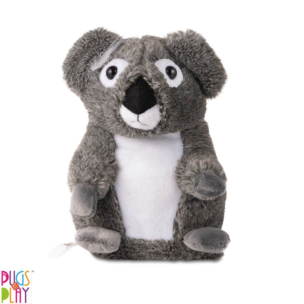 Pugs at Play Joey The Talking Koala – Grey and White Koala