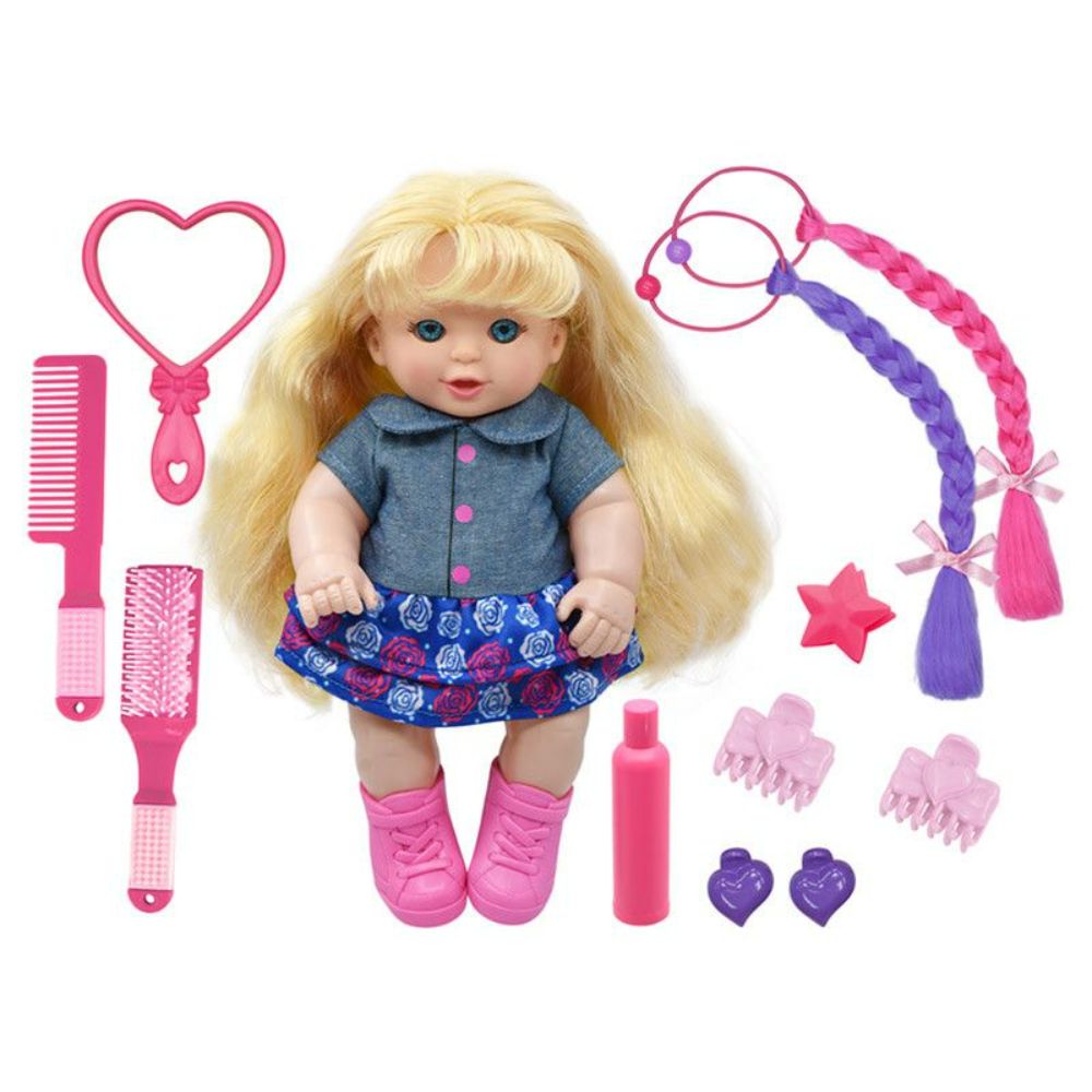 Baby Maziuna Little Darlings So Cute Hair Doll