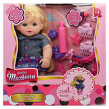 Baby Maziuna Little Darlings So Cute Hair Doll