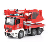 Bruder Fire Engine Crane Truck with Light and Sound