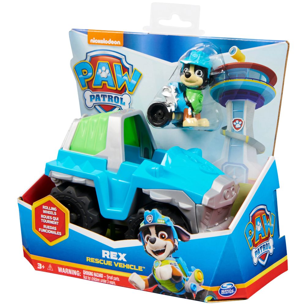 Paw Patrol Basic Rescue Vehicle Rex