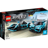 Lego Speed Champions Formula E Panasonic Jaguar Racing Gen2 car & I-Pace Etrophy  Image#3