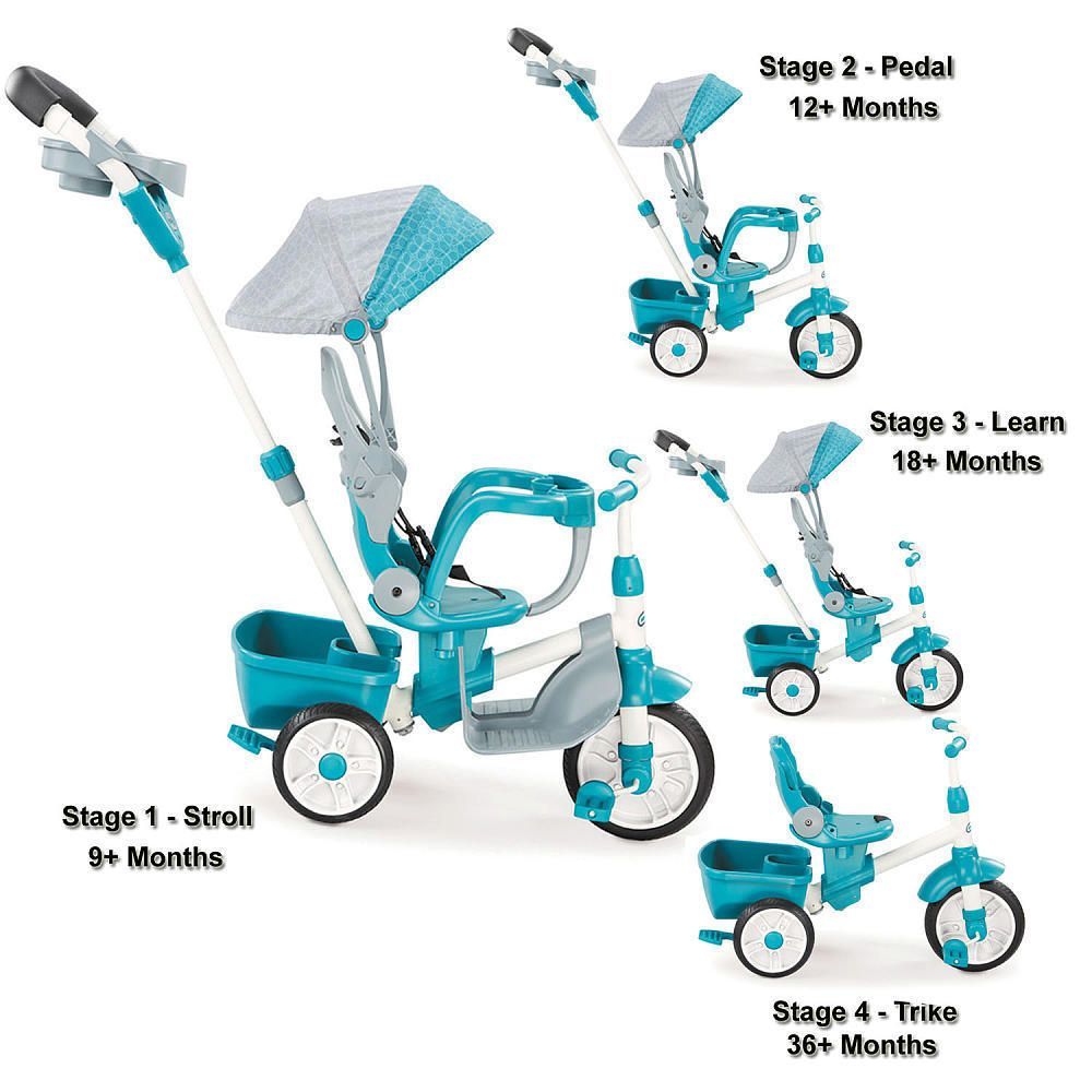 Little Tikes Perfect Fit 4-in-1 Trike (teal)  Image#2