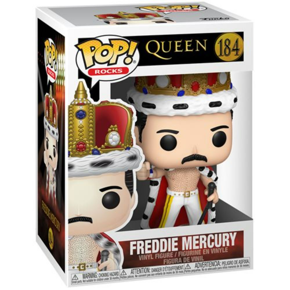 Funko Queen Freddie Mercury King Pop! Vinyl Figure