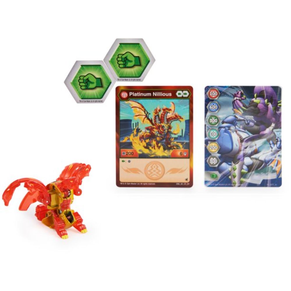 Bakugan Diecast Platinum Strength S4 Assorted