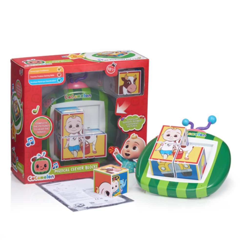 Ibrands CoComelon Musical Clever Blocks