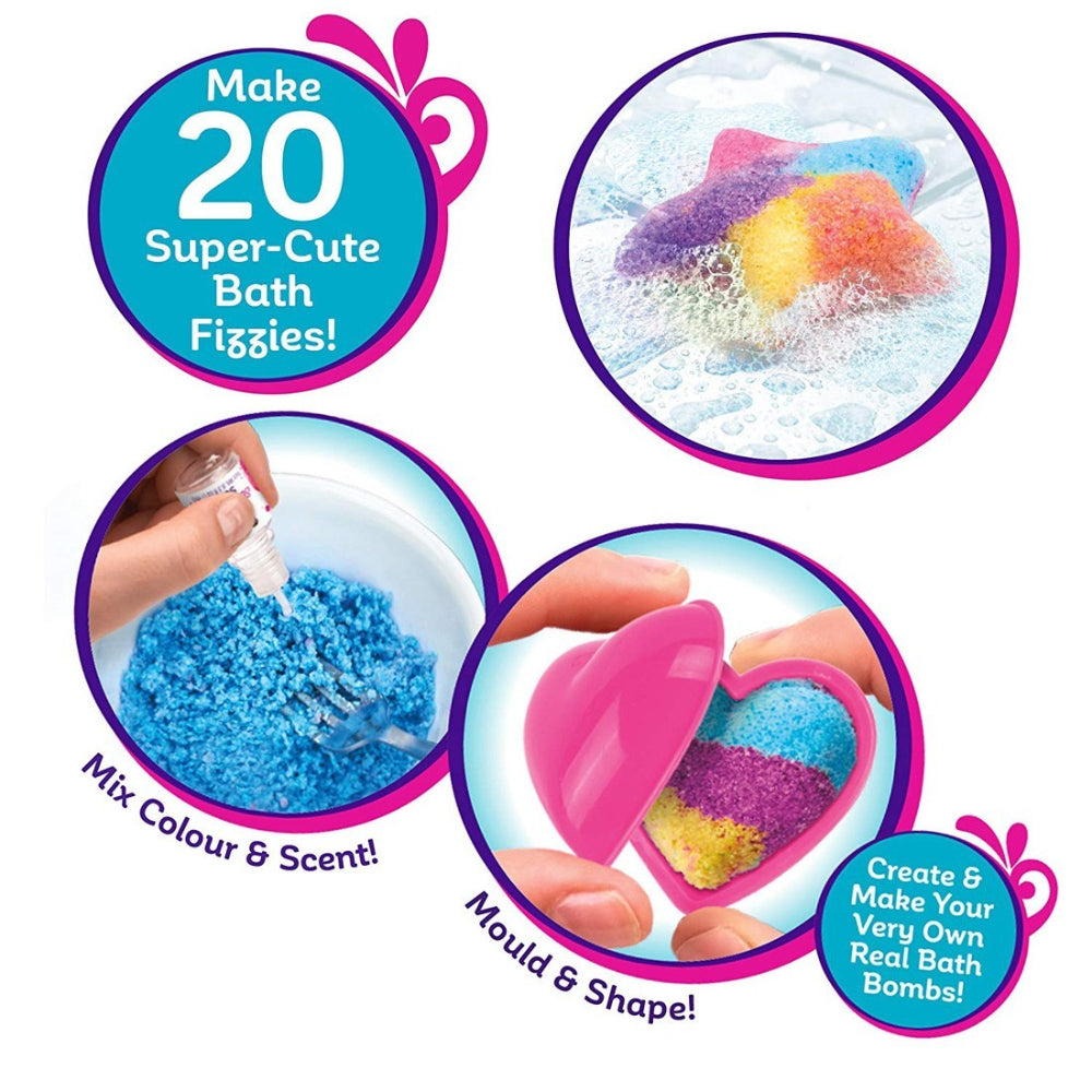 Cra-Z-Art Shimmer 'N Sparkle Spa Creations Ultimate Bath Bomb Maker Fashion  Image#3