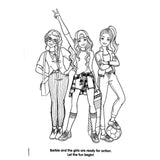 Phidal - Mattel Barbie Deluxe Poster Paint & Color