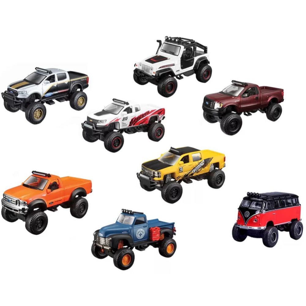 Maisto 4 X 4 Rebels Assorted