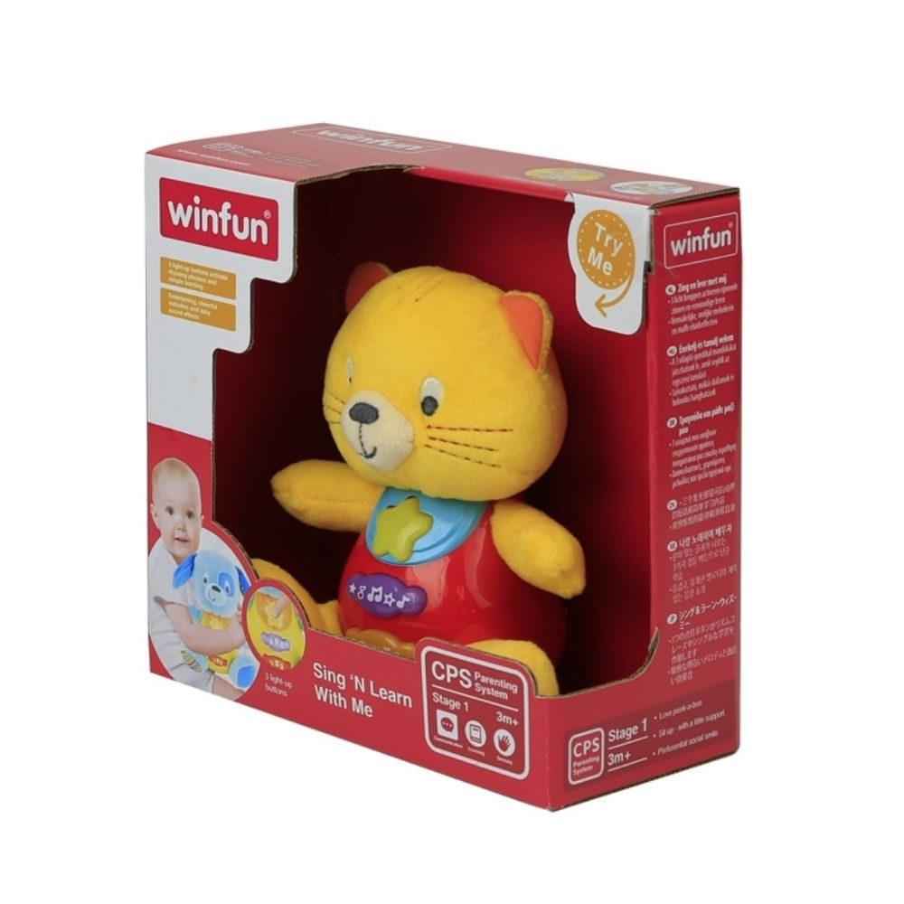 Winfun Sing 'N Learn With Me-Kelsey Cat Winfun Sing 'N Learn With Me-Kelsey Cat