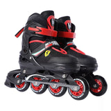 FK16 Ferrari Inline Skate With Adjustable Size - Black
