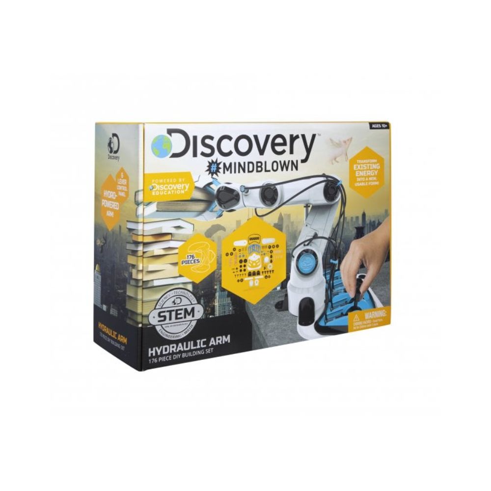 Discovery Mindblow Toy DIY Robotic Arm with Hydraulic