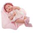 JC Toys - La New Born Baby Doll Rose Dress with Hat
