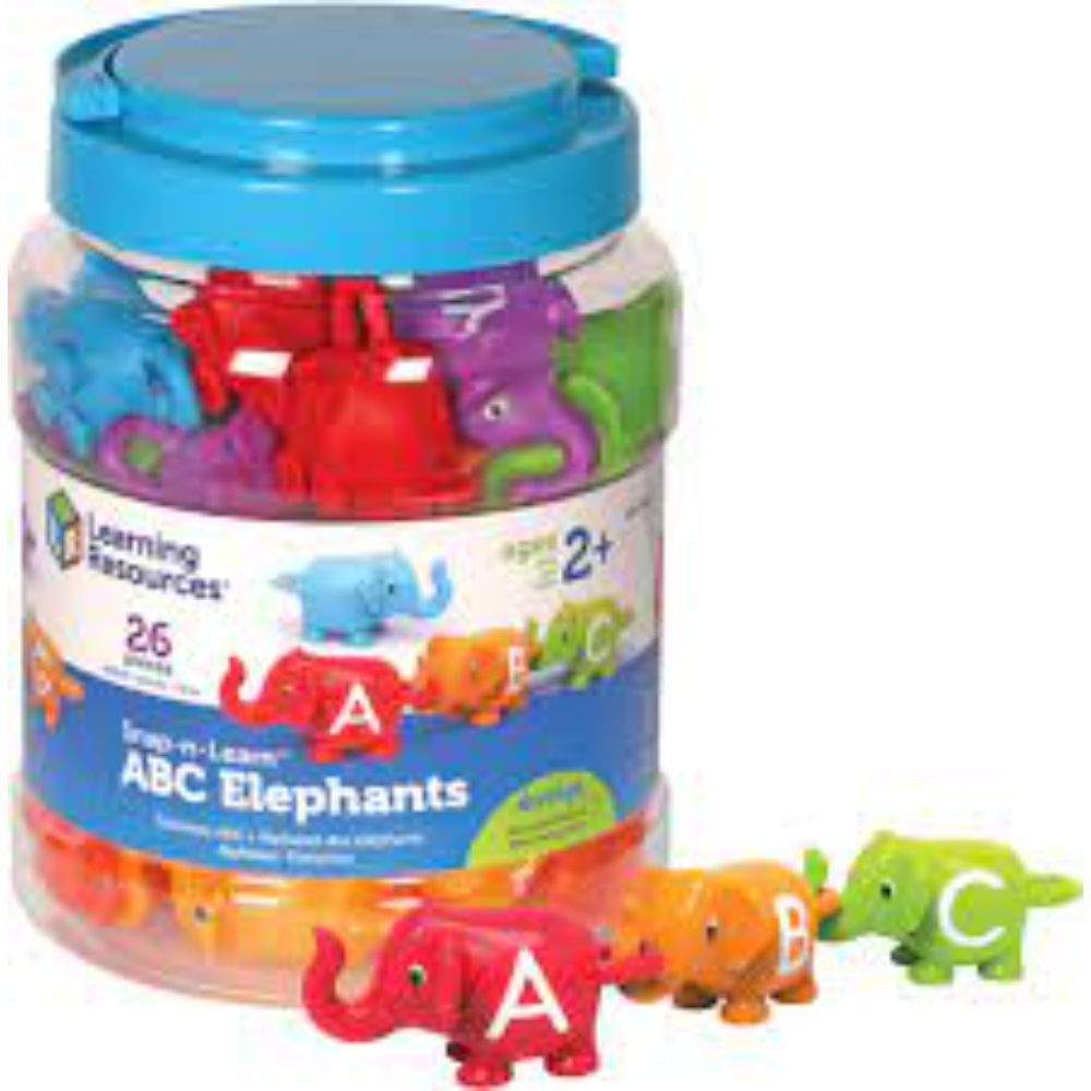 Learning Resources Snap-N-Learn Abc Elephants
