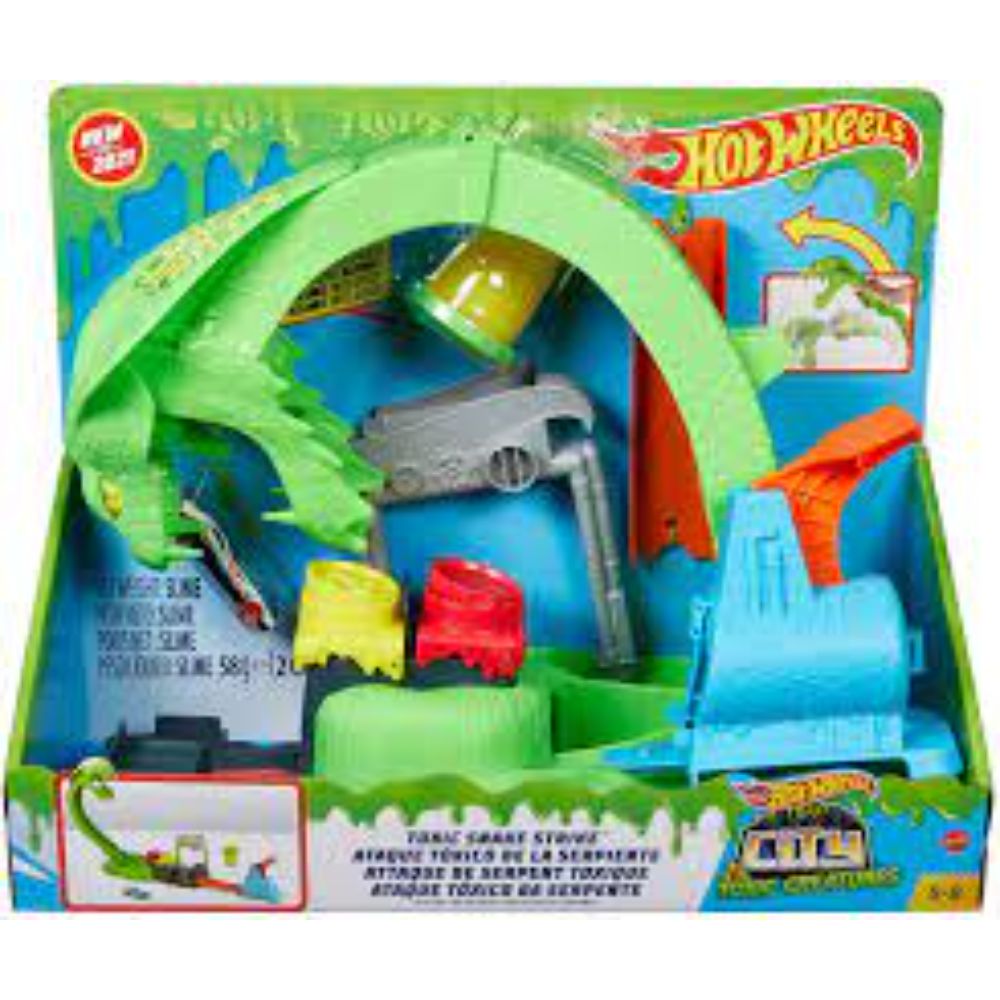Hot Wheels HW City Toxic Snake Strike