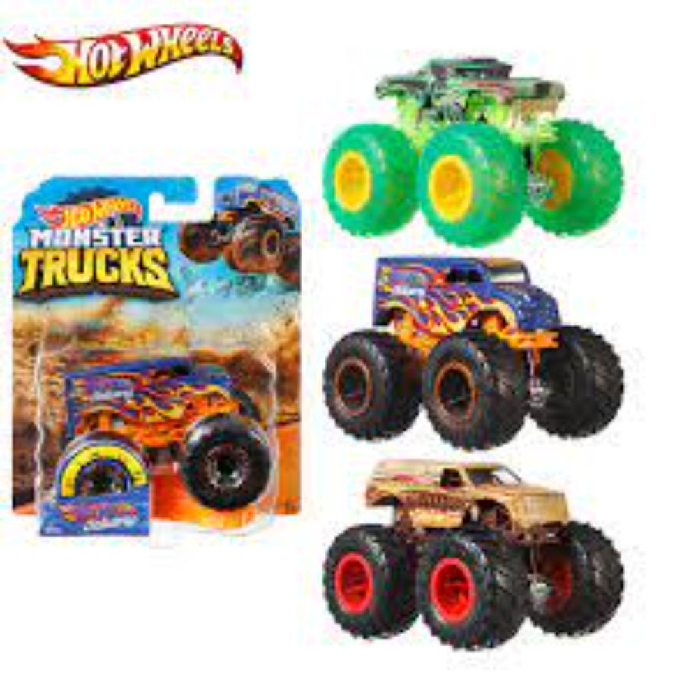 Hot Wheels Monster Trucks 1:64 Scale Assortment