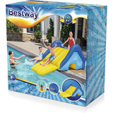 Bestway Giant Pool Water Slide 2.47m x 1.24m x1 .00m (89x49x39)