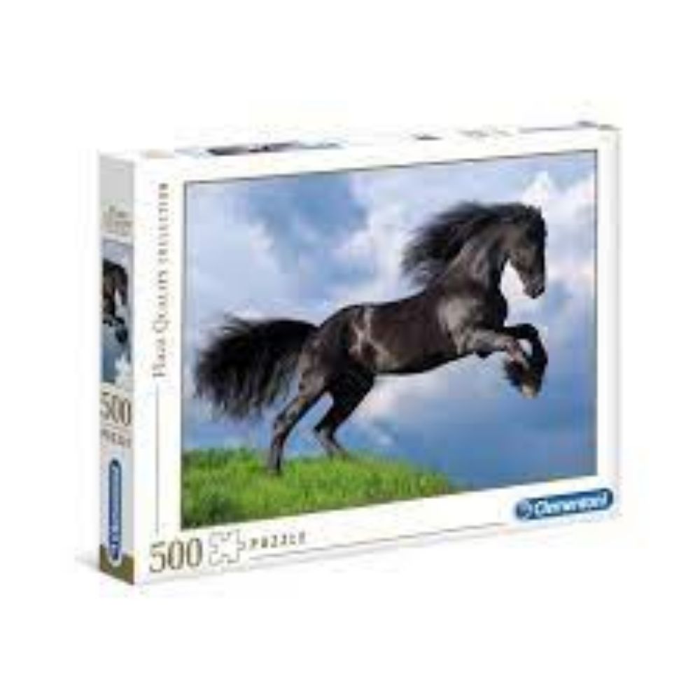 Clementoni Fresian Black Horse 500 PCS Puzzle