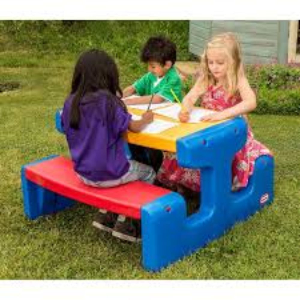 Little Tikes Large Picnic Table - Primary  Image#2