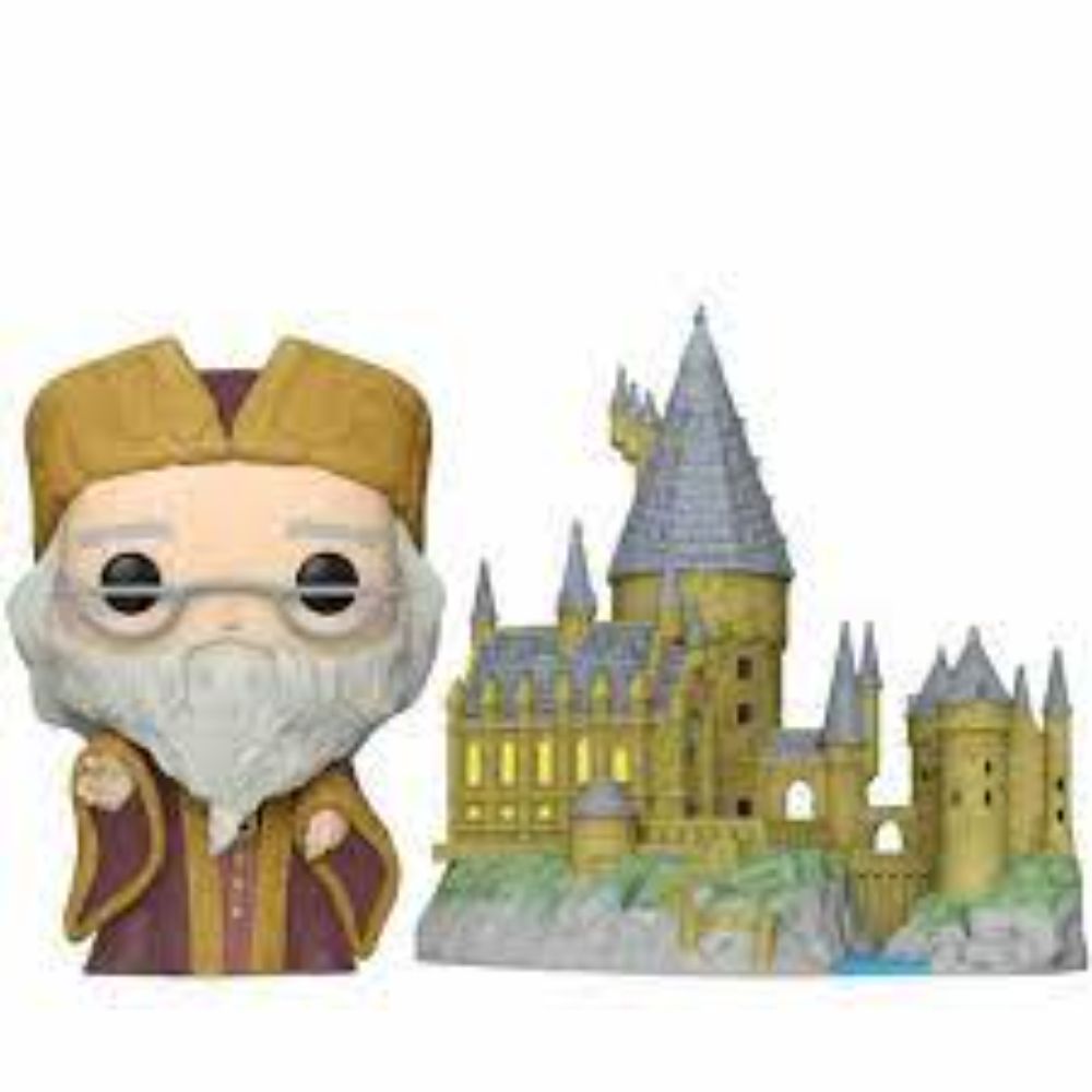 Funko Pop Town: HP Anniversary- Dumbledore w/Hogwarts