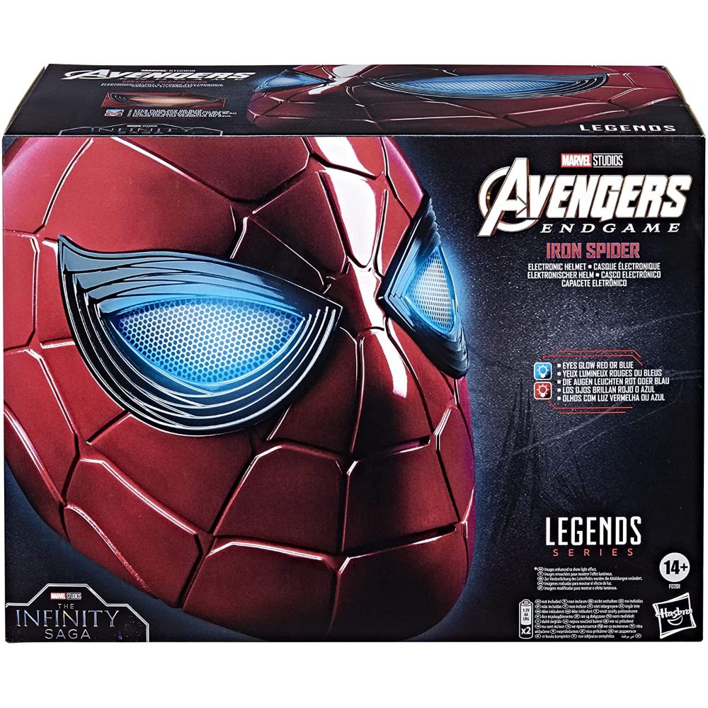 Spider-Man Marvel Legends Series Iron Spider Electronic Helmet Spider-Man Marvel Legends Series Iron Spider Electronic Helmet