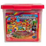 Craz Art Ultimate Art Extravaganza Tub 135+ Pieces