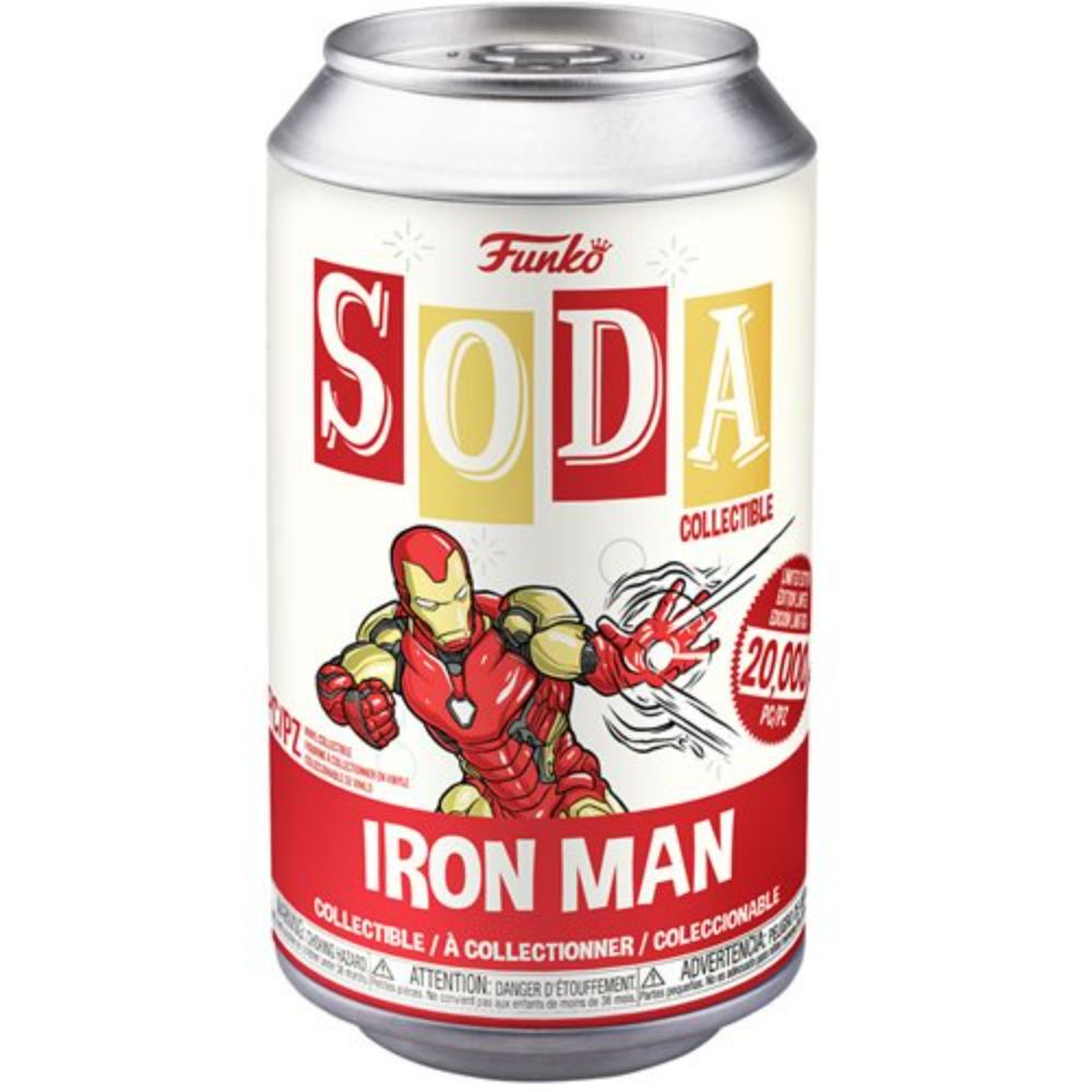 Funko Pop  Avengers  Endgame Iron Man Vinyl Soda Figure